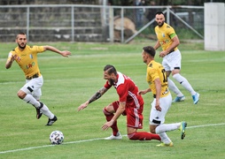 Pierwszy gol Mariusza Bucio w II  lidze