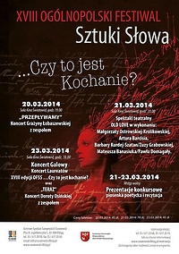 18. Festiwal poświęcony sztuce słowa