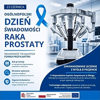 23 czerwca - Ogólnopolski Dzień Świadomości Raka Prostaty