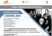 „A anieli grają!” z Elbląską Orkiestrą Kameralną