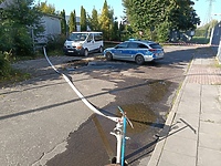Alarm na Dojazdowej. Policja zamknęła dojazd do firm