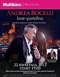 Andrea Bocelli ponownie w Multikinie
