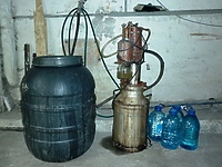 Domowa gorzelnia w Rychlikach