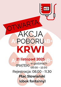 Krwiobus na placu Słowiańskim
