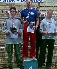Medale dla Elbląskiego Klubu Karate (kick boxing)