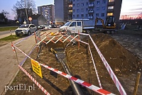 Awaria podczas odwiertu przy ul. Kościuszki