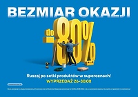 Bezmiar okazji w Castoramie Elbląg. Wielka wyprzedaż od 26 sierpnia!