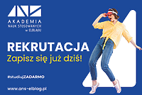 Bezpłatne studia w ANS w Elblągu czekają na Ciebie!