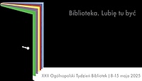 Biblioteka. Lubię tu być.