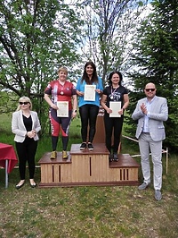 Biegacze Gryfa na podium
