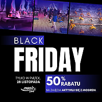 Black Friday w MOSiR - ćwiczenia za połowę ceny
