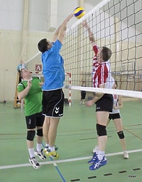 Blisko play off w siatkarskiej lidze