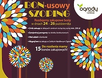 Bon-usowy shopping w Ogrodach