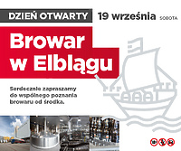 Browar w Elblągu zaprasza na Dzień Otwarty