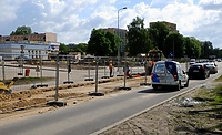 Budowa Porto 55 trwa. Są utrudnienia w ruchu