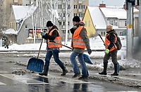 Chodniki I kolejności zimowego utrzymania