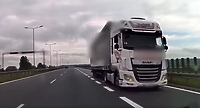 Ciężarówką jechał pod prąd na S7