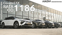 Citroën C5 - Najbardziej komfortowa limuzyna dostępna od ręki!
