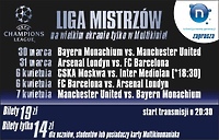 Ćwierćfinały Ligi Mistrzów na dużym ekranie