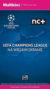 Ćwierćfinały Ligi Mistrzów UEFA na wielkim ekranie w Multikinie