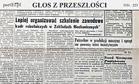 "Często niewłaściwy dobór kandydatów" (Głos z przeszłości, odc. 263 )