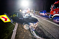 Czołowe zderzenie między Elblągiem a Jegłownikiem