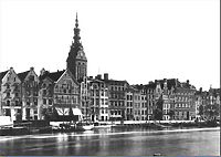 Dawno temu w Elblągu… wóz przewrócił latarnię