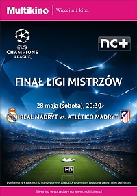 Derby Madrytu w finale Ligi Mistrzów tylko w Multikinie