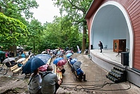 Deszczowy "Magik" w Bażantarni