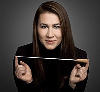 Dialog smyczka i fletu w sali koncertowej