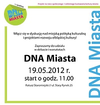 „DNA Miasta” już jutro!