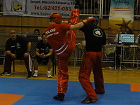 Dobry występ Adriana Durmy (kick boxing)