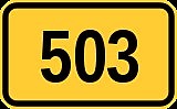 Awantura o drogę 503