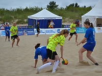 Dwie bramki od Mistrzostwa Polski (plażowa piłka nożna)