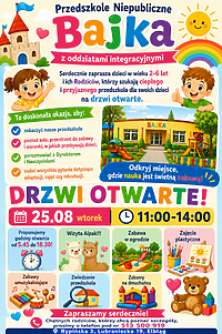 Dzień Otwarty w Przedszkolu Niepublicznym „Bajka” - miejsce, w którym dzieci czują się jak w domu