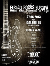 Elbląg Rocks Europa już dziś