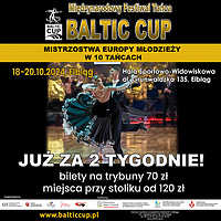 Elbląg stanie się stolicą tańca - 24. Edycja Międzynarodowego Festiwalu Tańca „Baltic Cup”