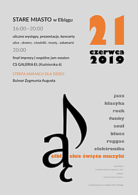 Elbląskie Święto Muzyki na ulicach Starego Miasta