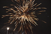 Elblążanie powitali nowy rok