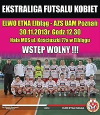 Elwo Etna zaprasza na mecz (futsal)