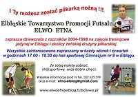 Elwo Etna zaprasza na treningi