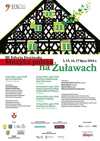 EOK zaprasza na III festiwal „Muzyka polska na Żuławach”
