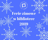 Ferie zimowe w bibliotece