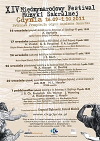 Festiwal Muzyki Sakralnej w Gdyni po raz trzeci z EOK