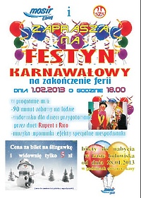 Festyn karnawałowy na lodowisku „Helena”