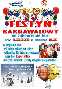 Festyn na lodowisku - zmiana terminu