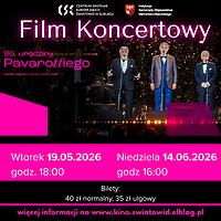 Film koncertowy w Kinie Światowid: „90. urodziny Pavarottiego”
