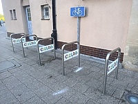 Gdzie staną podpórki do rowerów