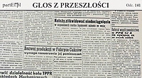 W fabryce panuje ciasnota (Głos z przeszłości, odc. 141)