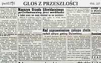 Meble sprzedać ludziom pracy (Głos z przeszłości, odc. 227)